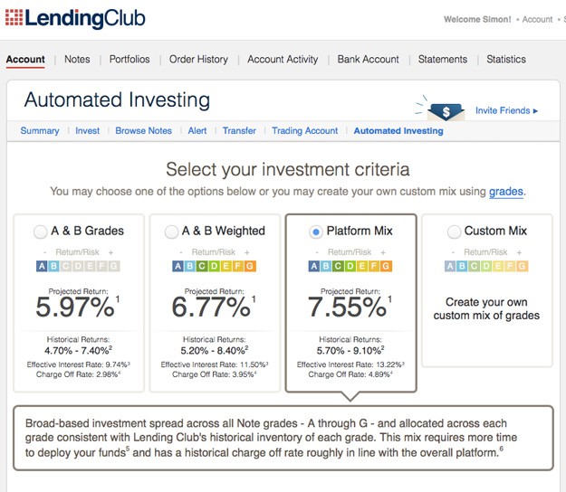 Lending-Club-Automated-Investing-Tool