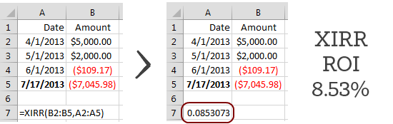 XIRR Spreadsheet3