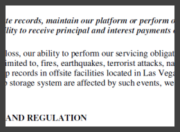 Lending Club Fire clause