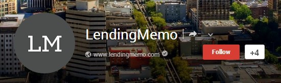 Follow LendingMemo on Google Plus