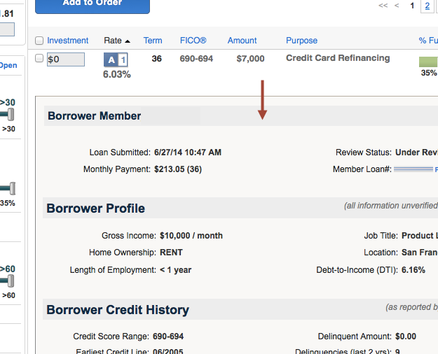 Loan-Description-Dropdown