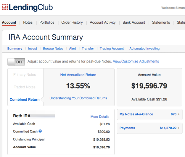 Lending-Club-Account