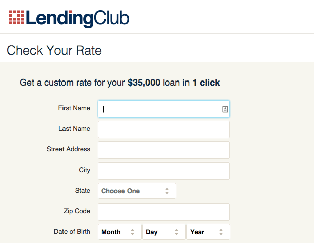Lending Club Loan Application